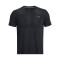 UA SEAMLESS STRIDE SS-RED BLK-001