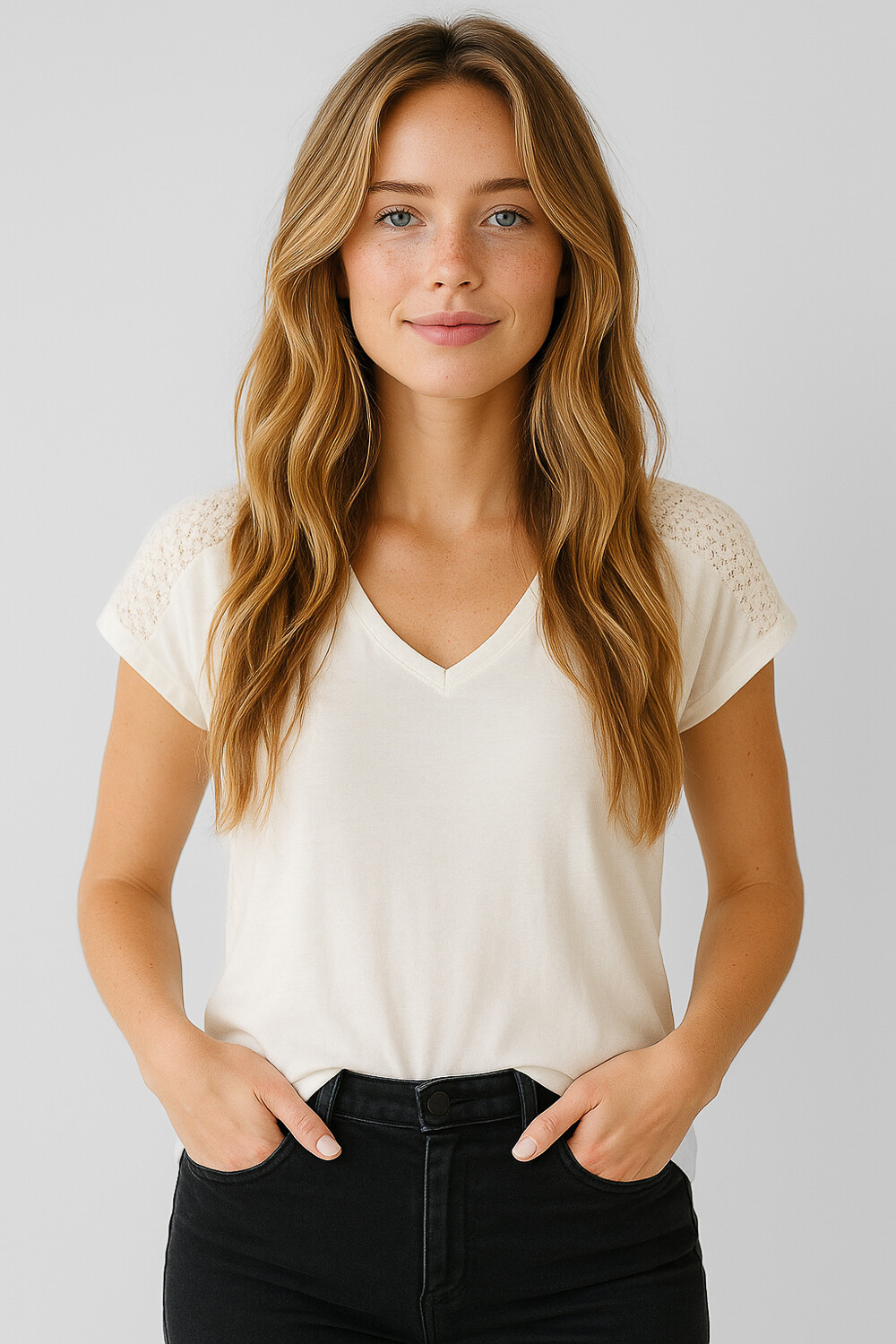 Remera Selam Blanco