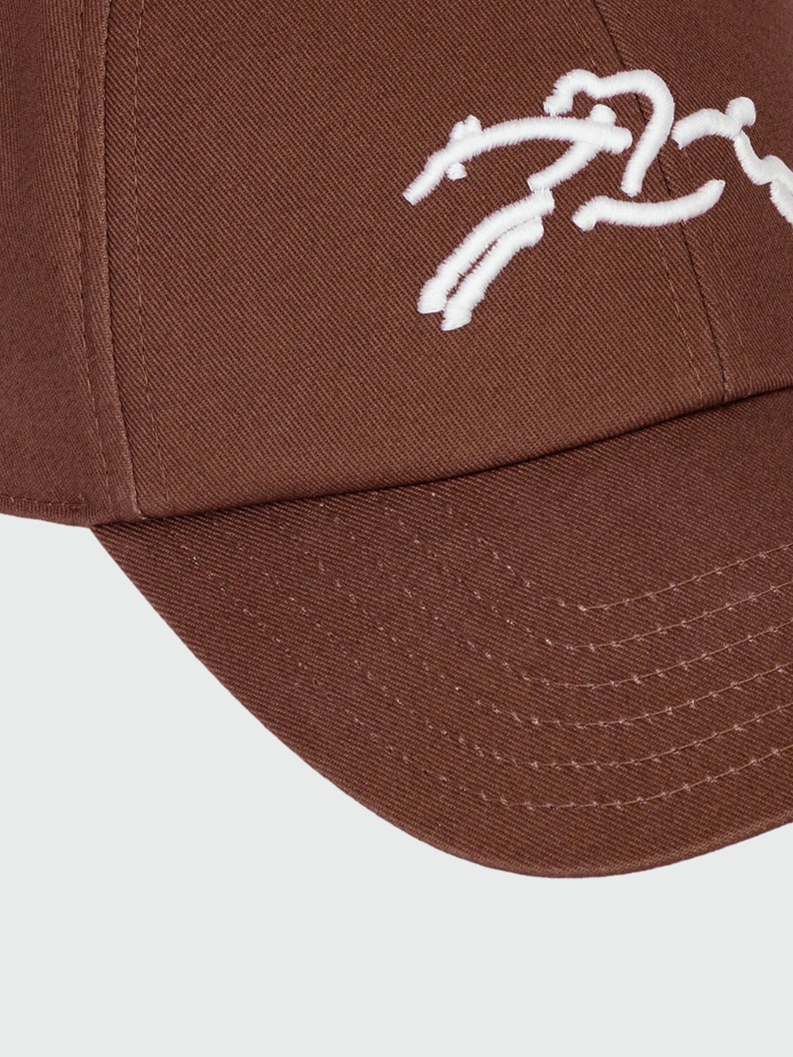LONGCHAMP - ACCESSOIRES, GORRA DE ALGODÓN Negro Estampado