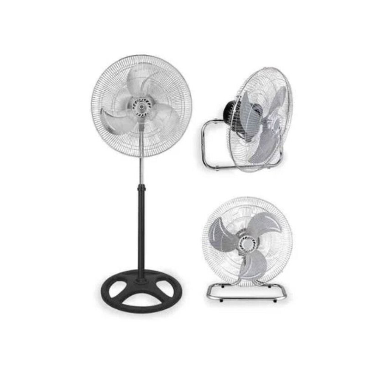 VENTILADOR INDUSTRIAL 3 EN 1 CON ASPAS EN METAL INCUER 