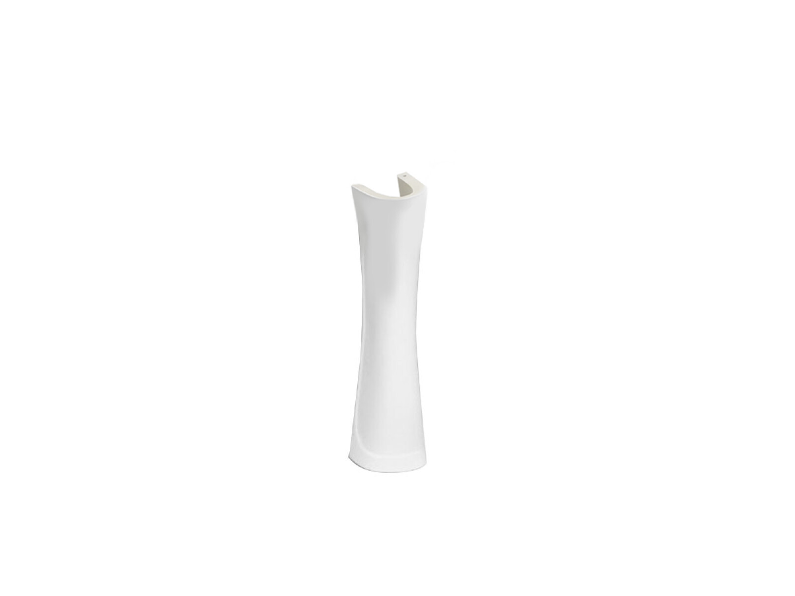Pedestal Para Lavatorio Geranios Blanco Brillo Loza 