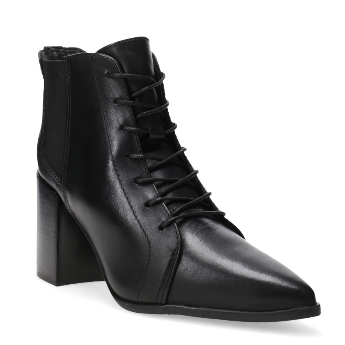 Bota de Mujer Bottero Acordonada - Negro 