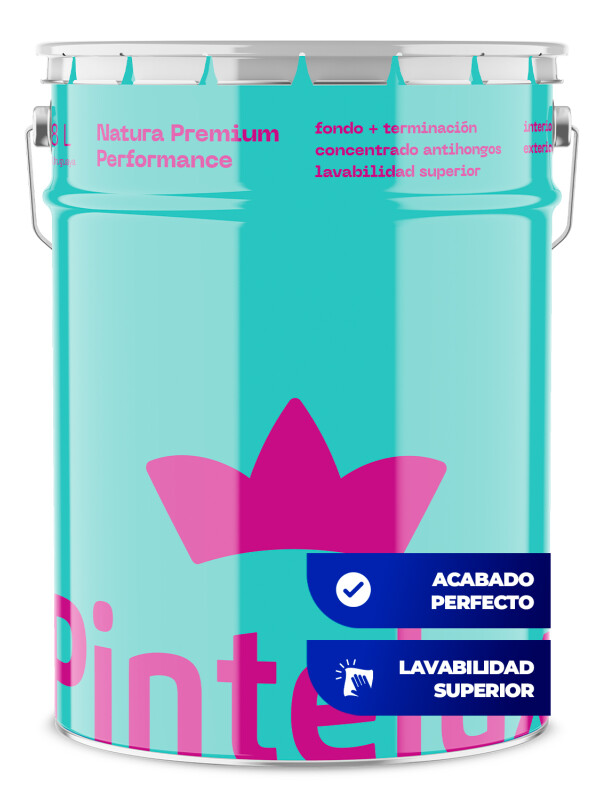 LATEX NATURA PERFORMANCE PINTELUX - BLANCO 18LTS N/A