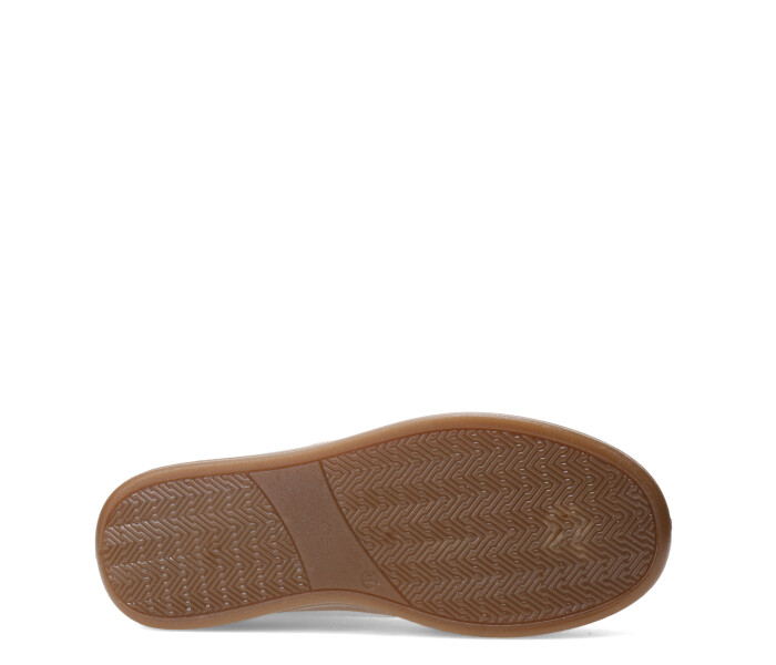 Deportivo PUPEF con suela caramelo White/Beige