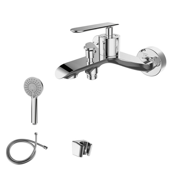 BAÑO DUCHA MONOCOMANDO LINEA MILAN Baño Ducha Monocomando Linea Milan