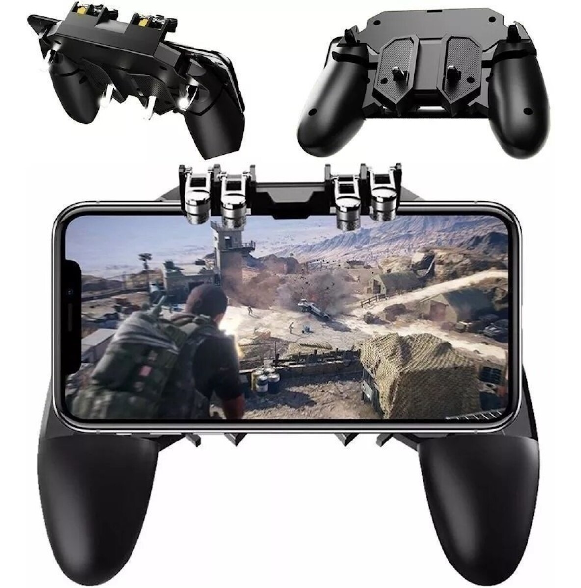 Joystick Gamepad Cel 4 Gatillos Para Pubg Fortnite Freefire 