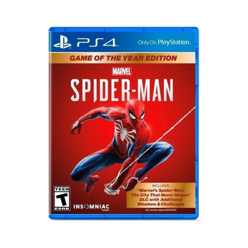 PS4 SPIDER-MAN GOTY EDITION PS4 SPIDER-MAN GOTY EDITION