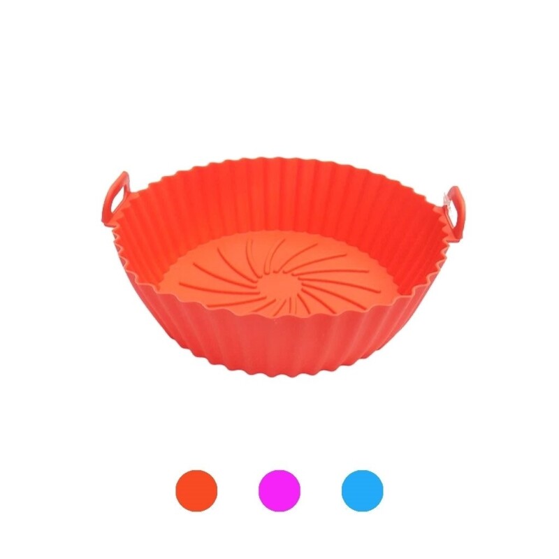 CESTO SILICONA PARA FREIDORA D17X5CM SURTIDO CESTO SILICONA PARA FREIDORA D17X5CM SURTIDO