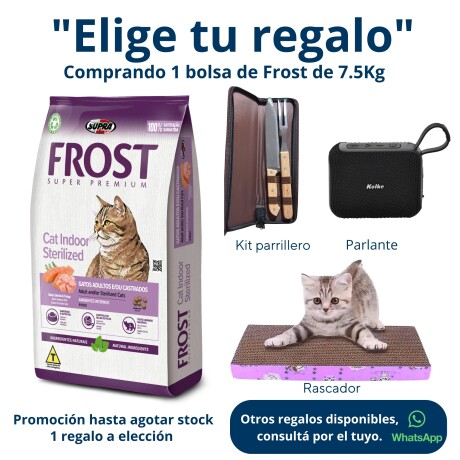 FROST CAT INDOOR 7.5 +1KG Frost Cat Indoor 7.5 +1kg
