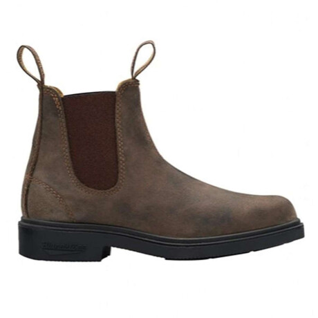 Botas Blundstone Elastic Side Dress V Cut Rustic Brown