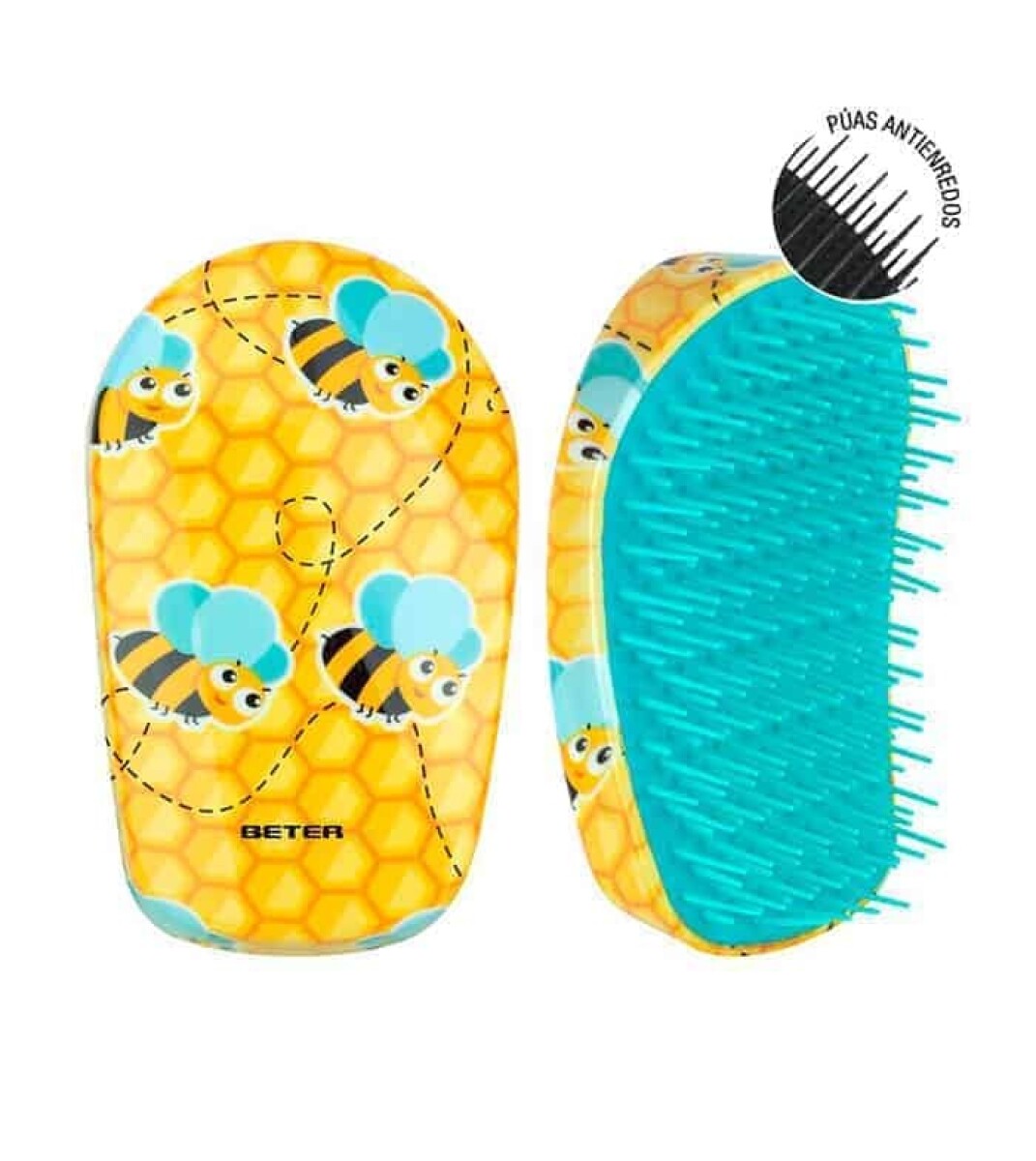 Cepillo Desenredante Beter Care Abejas 2 Unidades 