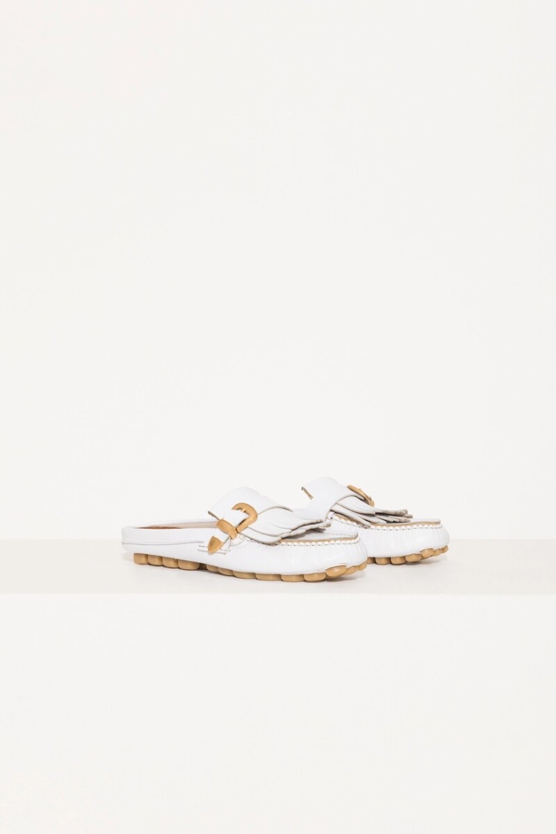 MOCASIN VALENCIA Blanco