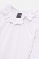 Remera con volado BLANCO