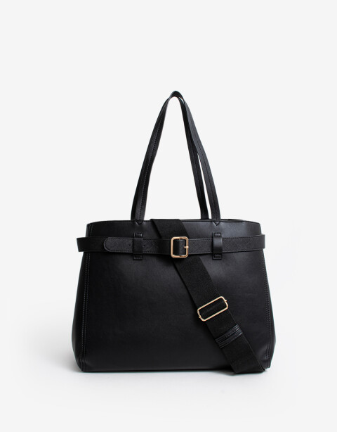 City Cartera Formato City - Negro