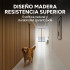 Pack x100 Wpc Simil Madera Wall Panel Lambrin 2.90m x 16.7cm Color Marrón Madera 1