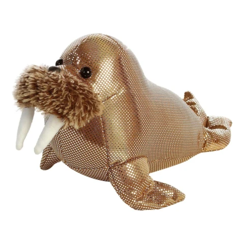 Peluche Morsa Titanio Brillante Juguete Aurora Niño Niña Peluche Morsa Titanio Brillante Juguete Aurora Niño Niña