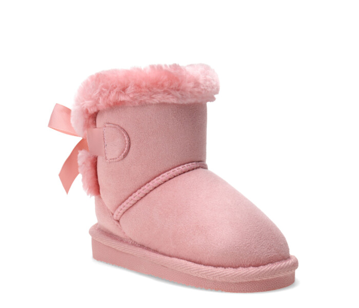 Bota TEIPI con piel interior y cinta Pink