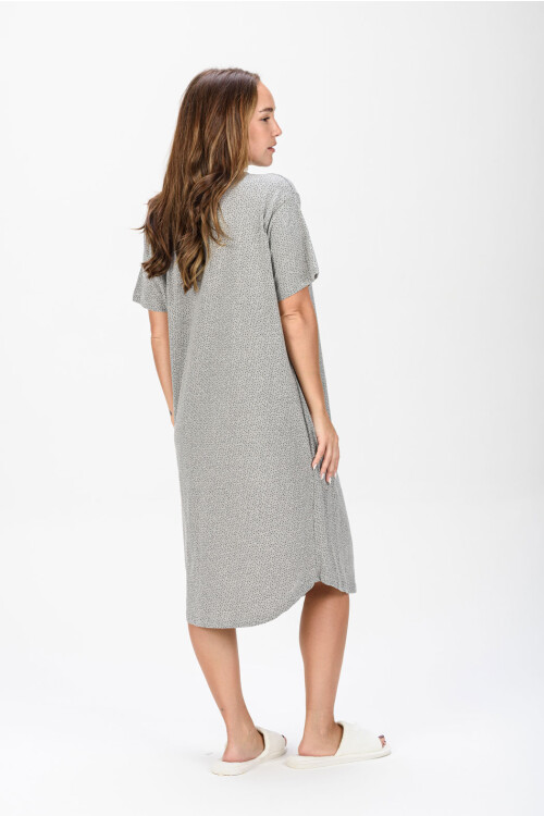 CAMISA ALGODÓN GRIS