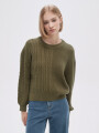 Sweater Ritmo Verde Oliva