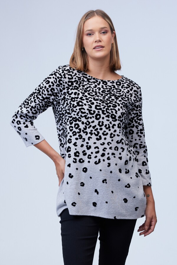 Buzo Animal Print GRIS/MULTI