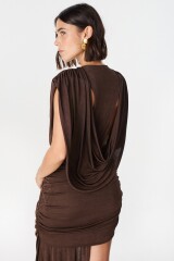 Vestido Corto Gia Chocolate