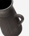 Jarrón Menre de terracota con acabado negro 26 cm Jarrón Menre de terracota con acabado negro 26 cm