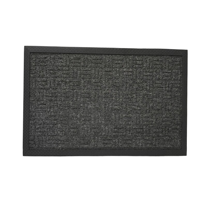 ALFOMBRA ENTRADA YVAN NEGRO 40X60CM Unica