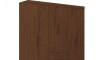 Ropero Primordial Max 6 Puertas 2 Cajones Jacaranda