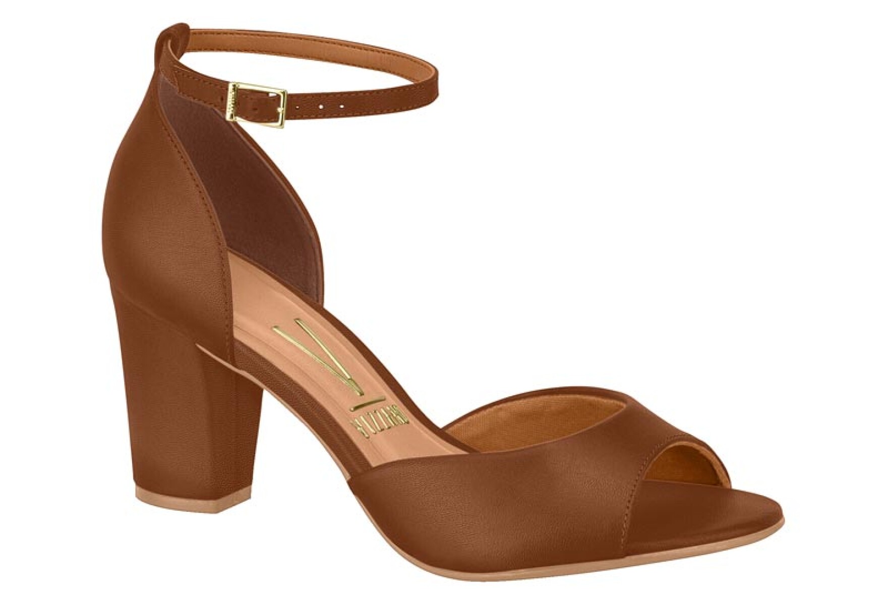 Sandalias Vizzano Taco Ancho de Mujer - 6262.406-7286 - Moca 