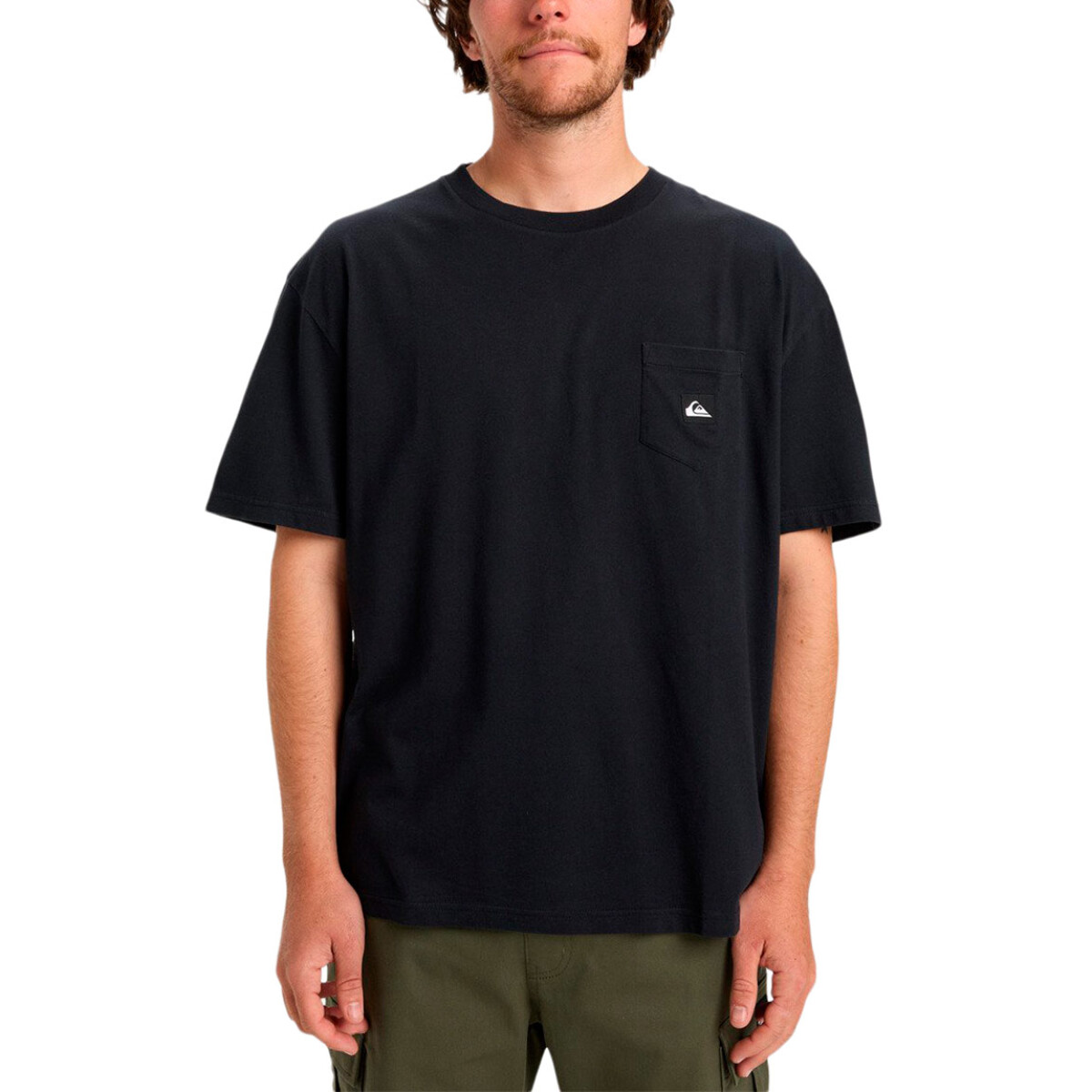 Quiksilver Remera SALT WATER Hombre - Antracita - Antracita 
