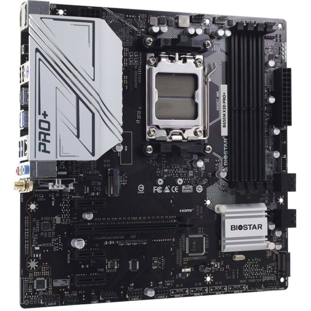 Mother Biostar B650M X3D Pro+ AM5 