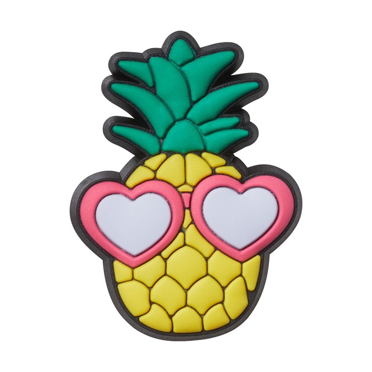 Jibbitz™ Charm Pineapple with Sunnies - Multicolor 