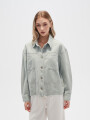 Campera Bimes Verde Azulado