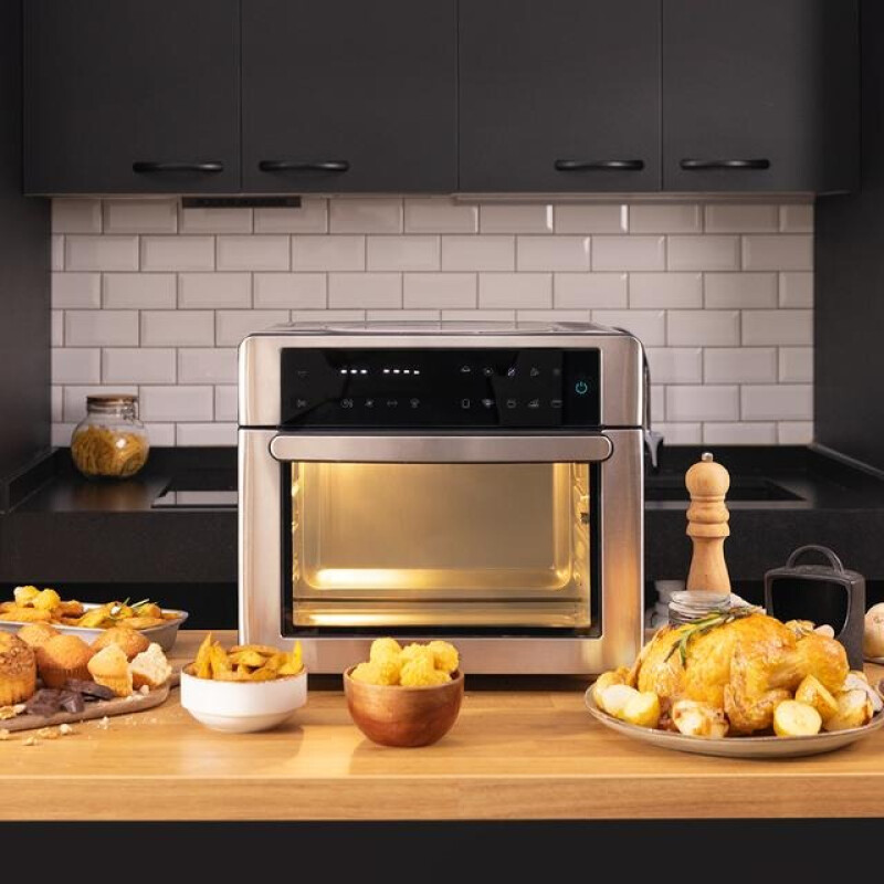 Airfryer Y Horno Bake&fry Touch 3000 Steel Airfryer Y Horno Bake&fry Touch 3000 Steel