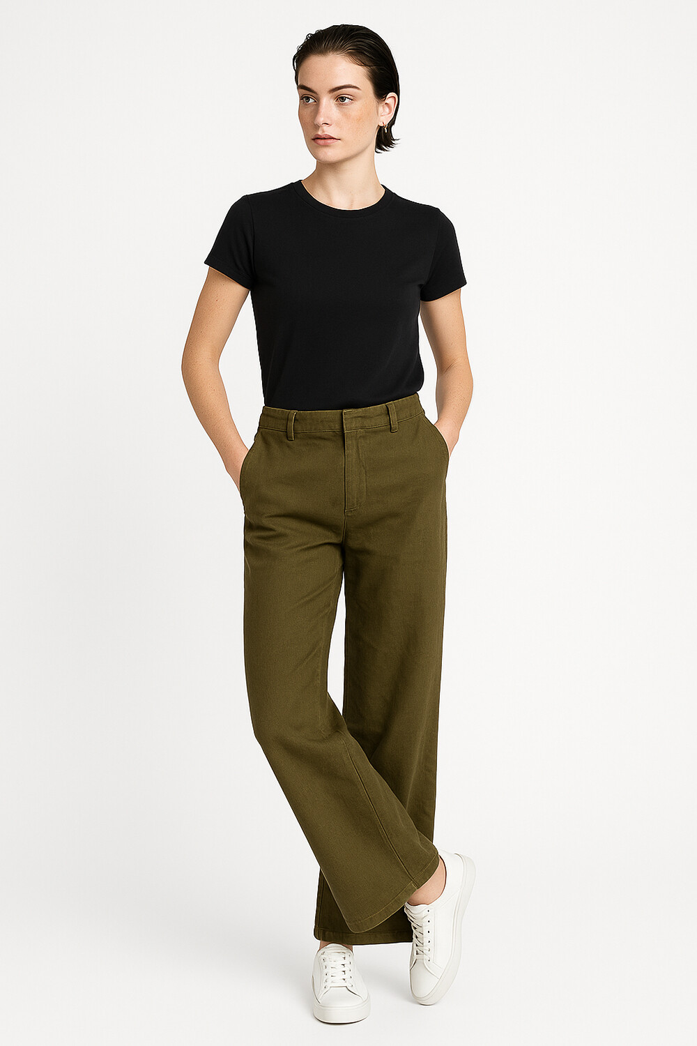 Pantalon Tirna Verde Oliva