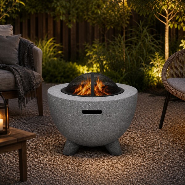 Brasero Fogón Fire King Para Jardín Patio Y Terraza Dw640 BRASERO FIRE KING 60X60 DW640