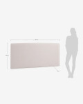 Cabecero Dyla beige 178 x 76 cm