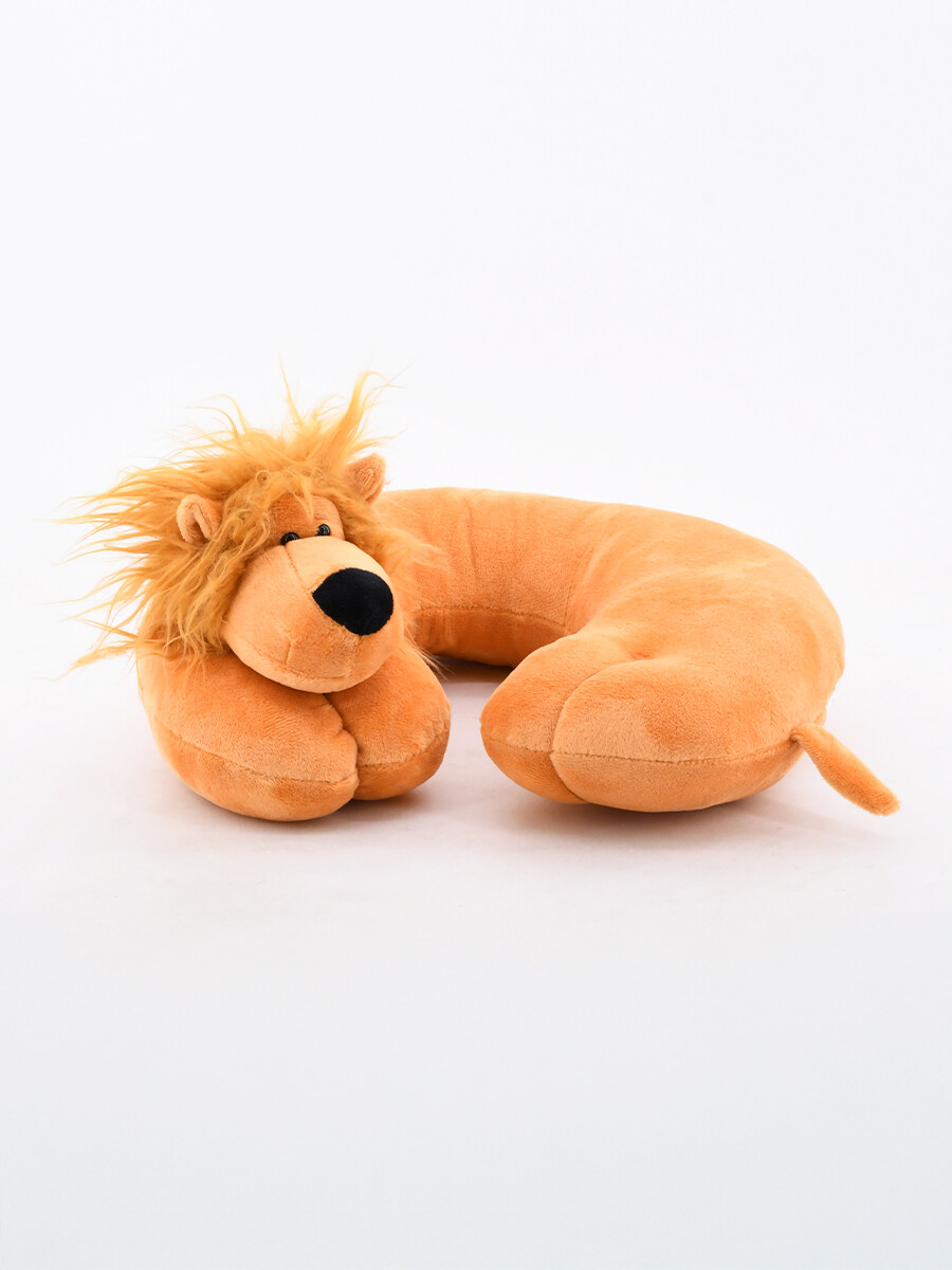 ALMOHADA DE VIAJE LEÓN - AMARILLO 