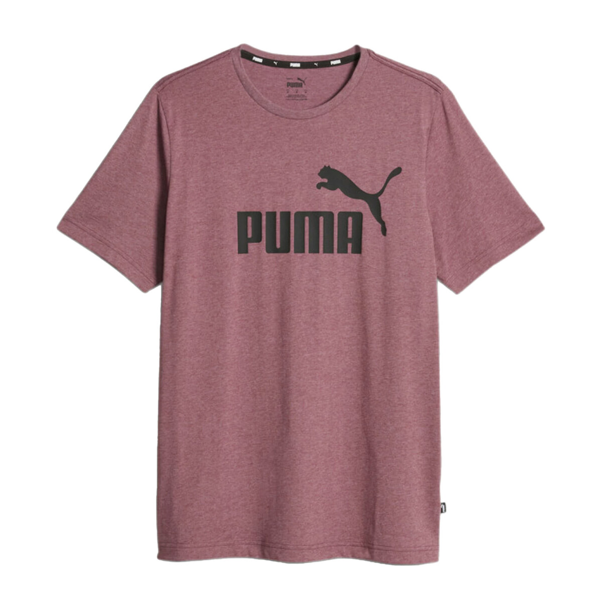 Remera de Hombre Puma ESS Heather - Bordó 