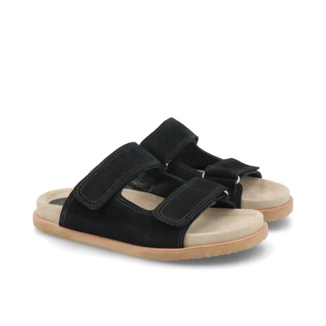 SANDALIAS VENET - CUERO GIANELLA NEGRO