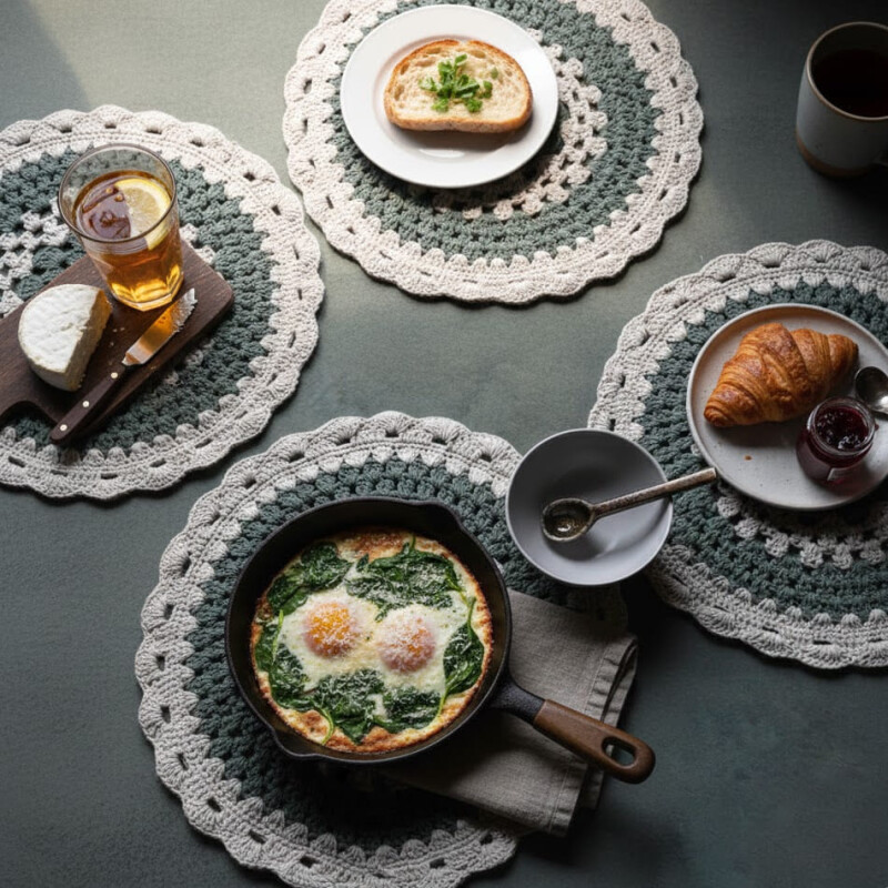 Individual tejido de algodón Individual tejido de algodón