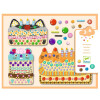 Mosaicos de pasteles y dulces Djeco Mosaicos de pasteles y dulces Djeco
