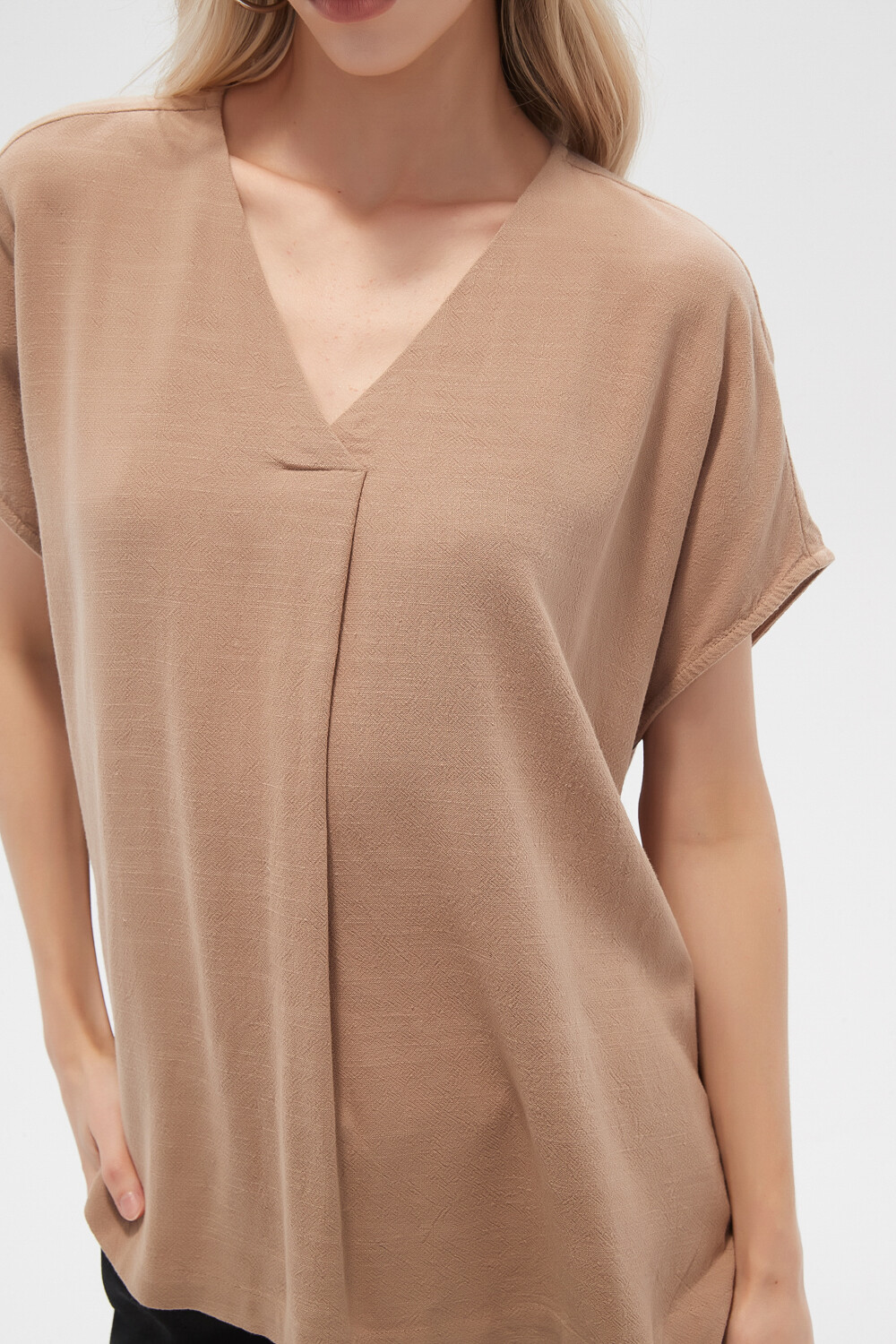 Blusa Addo Beige Oscuro