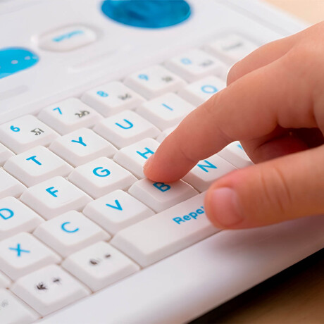 Computadora Laptop Infantil Educativa En Español Azul