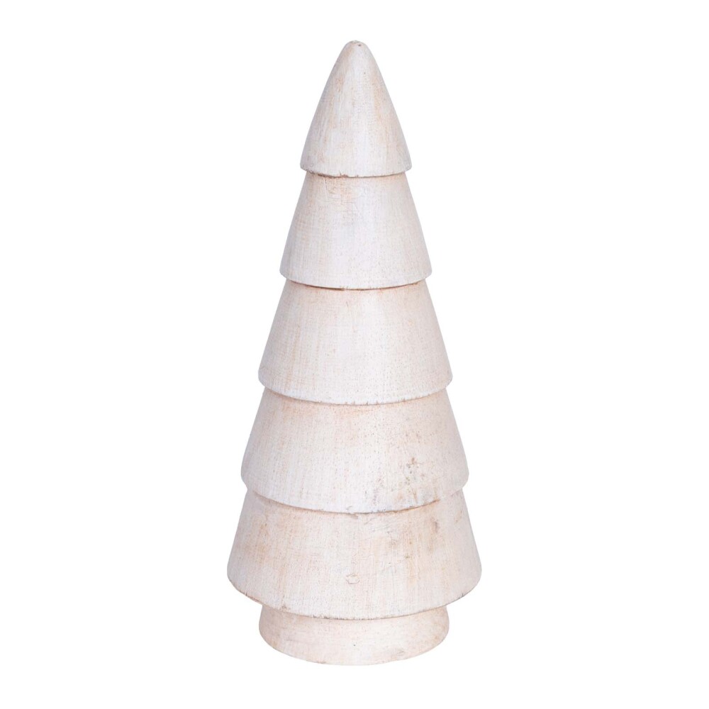 ÁRBOL NAVIDAD SMALL MADERA NATURAL-BEIGE WOOD II