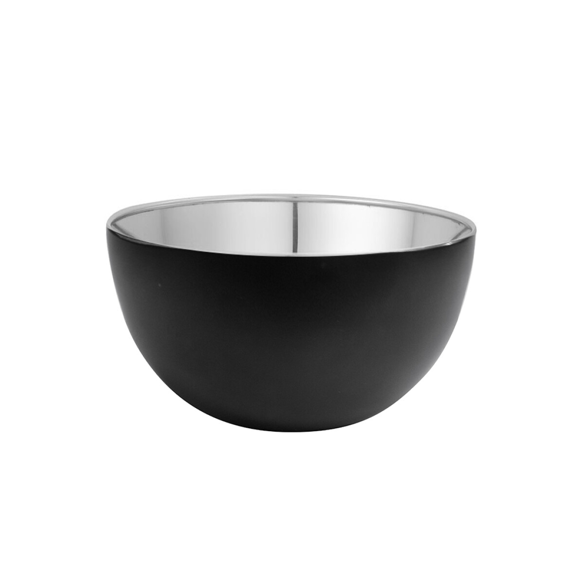 BOWL ACERO INOX D14.5CM SIN BORDE EXTERIOR NEGRO 