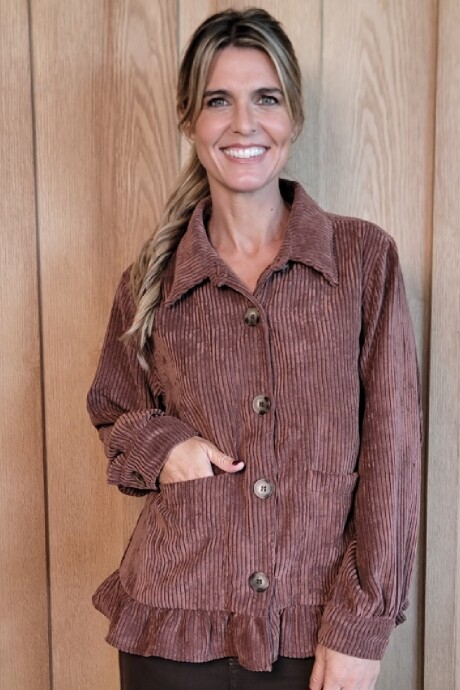 Sobrecamisa Rufina Pana Chocolate