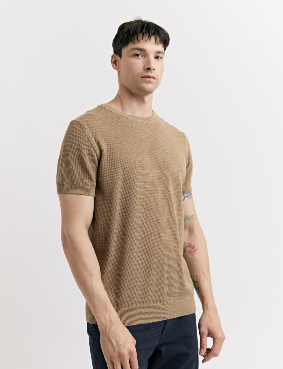 520575 T-SHIRT HARRY Camel