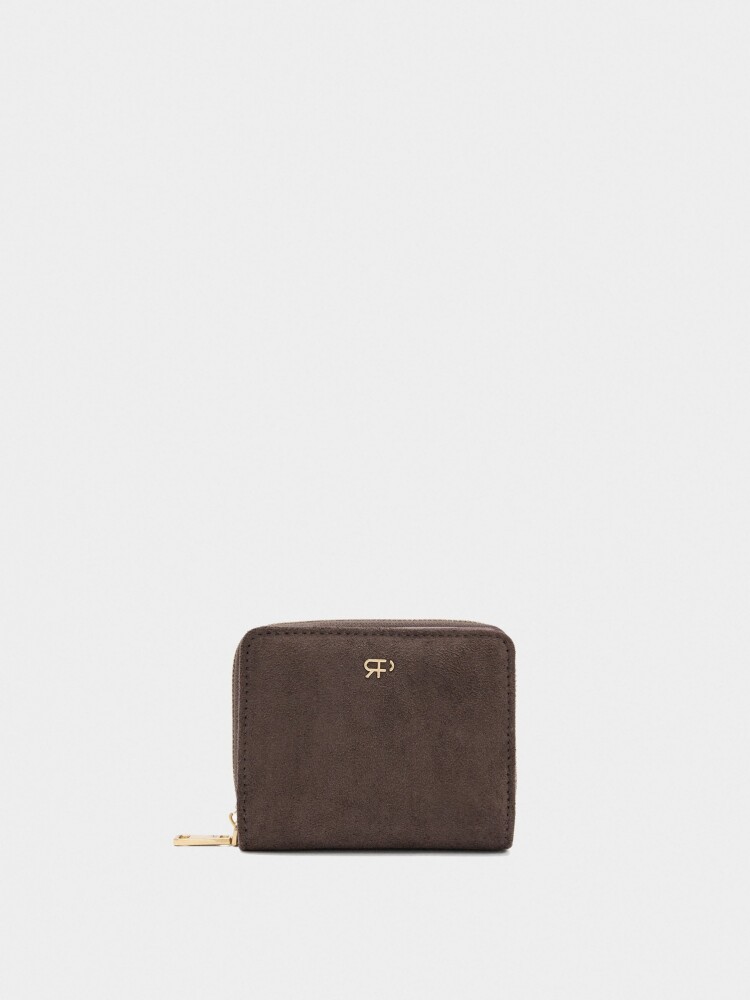 Cartera Efecto Piel marron