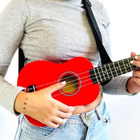 Guitarra Ukelele para niños Rojo